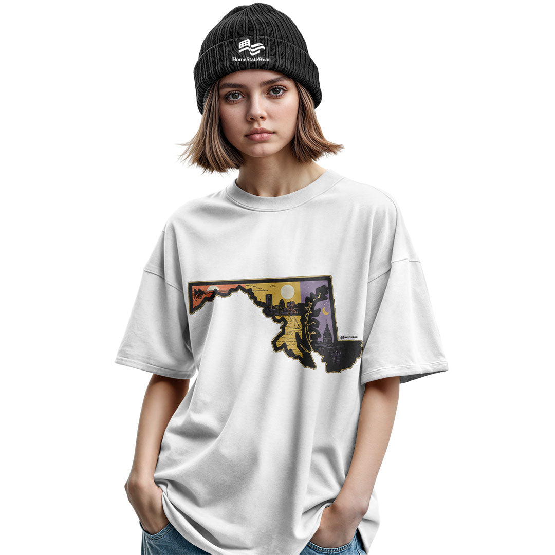 Layers of Maryland T-Shirt | Old Line State Graphic Tee