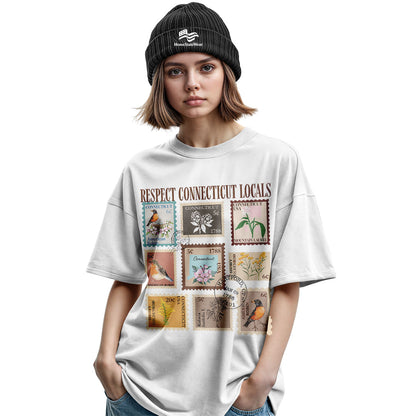 Wildlife Bird & State Flower Tee | Nature Lover Gift Shirt