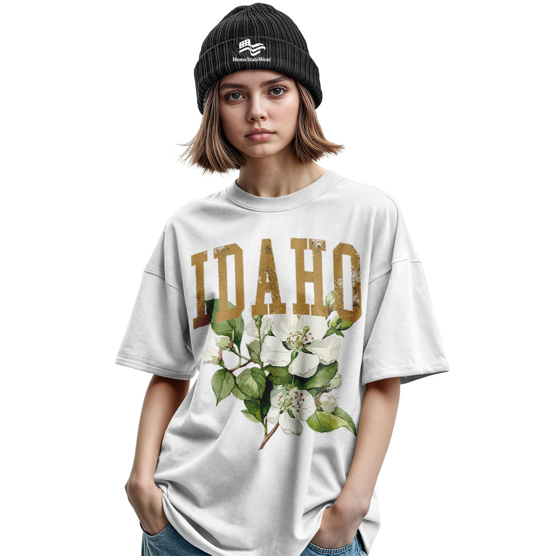 Idaho Syringa Comfort Colors Botanical State Flower Shirt