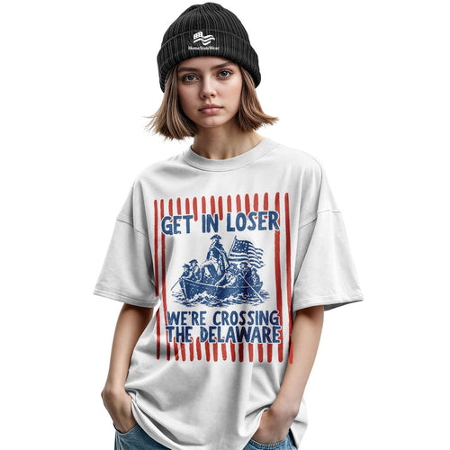 Funny Crossing the Delaware Tee | Patriotic 4th of July Shirt