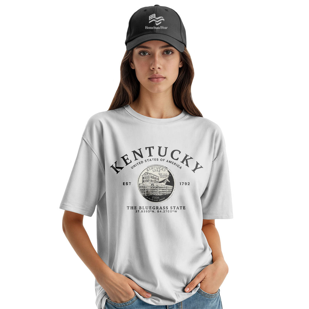 Kentucky Quarter T-Shirt | Bluegrass State Souvenir Tee