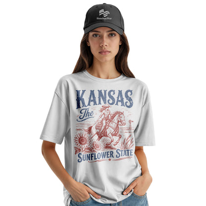 Kansas Sunflower State Comfort Colors T-Shirt