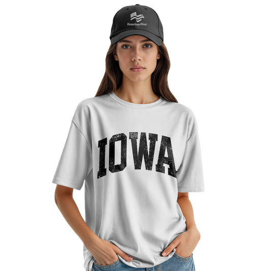 Vintage Iowa Comfort Colors T-Shirt, Iowa Trip Graphic Tee