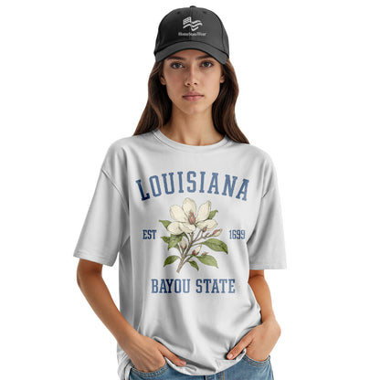Louisiana Bayou Comfort Colors Tee | Magnolia Cajun Gift Shirt