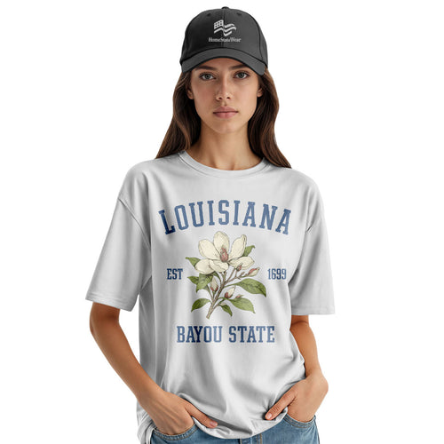 Louisiana Bayou Comfort Colors Tee | Magnolia Cajun Gift Shirt