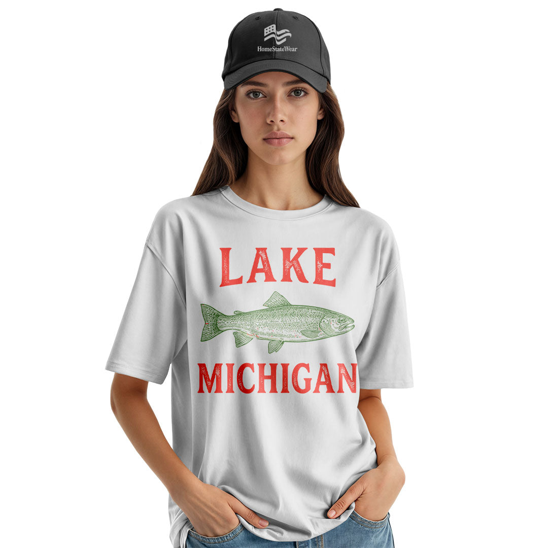 Lake Michigan Comfort Colors Tee | Lake Life Souvenir Shirt