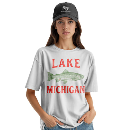 Lake Michigan Comfort Colors Tee | Lake Life Souvenir Shirt