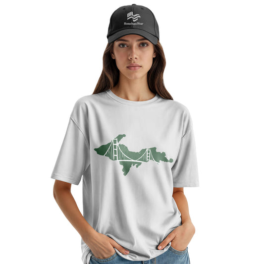 Upper Peninsula Michigan T-Shirt, UP Bridge Tee