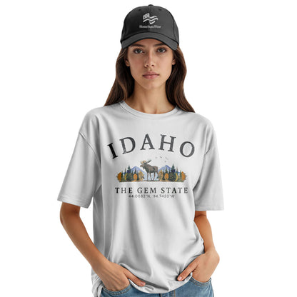 Idaho Nature Lover Gem State Pride Tee