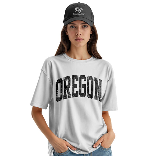 Comfort Colors® Vintage Oregon T-Shirt, State Pride Game Day Travel Tee