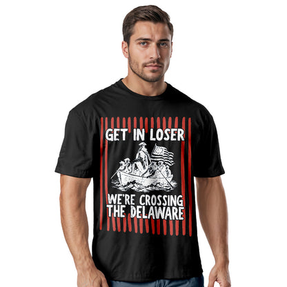 Funny Crossing the Delaware Tee | Patriotic 4th of July Shirt
