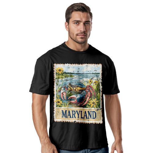 Maryland Blue Crab T-Shirt | Chesapeake Bay Summer Tee