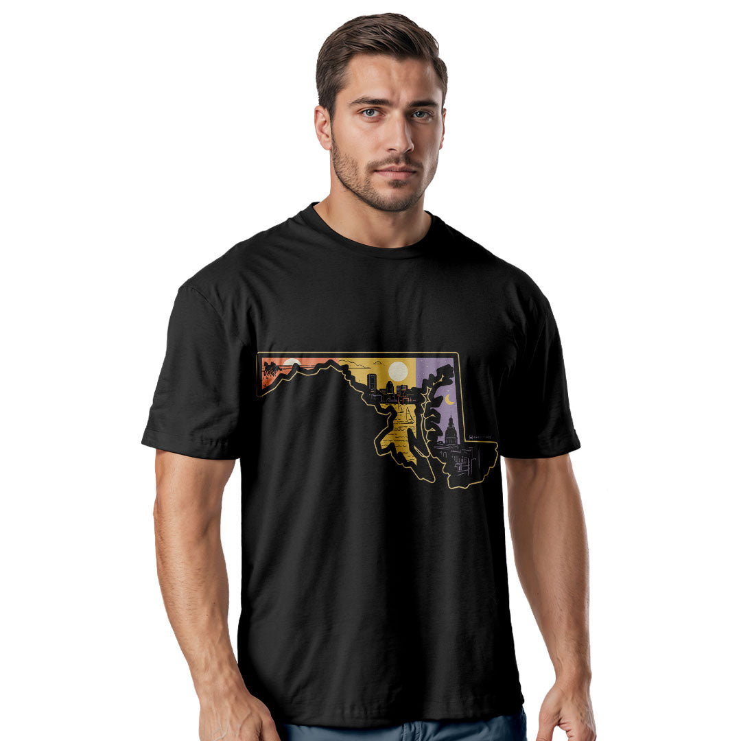Layers of Maryland T-Shirt | Old Line State Graphic Tee