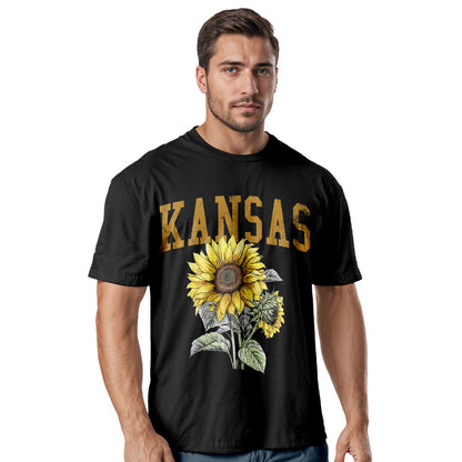 Kansas Sunflower Comfort Colors Tee | State Flower Gift Shirt