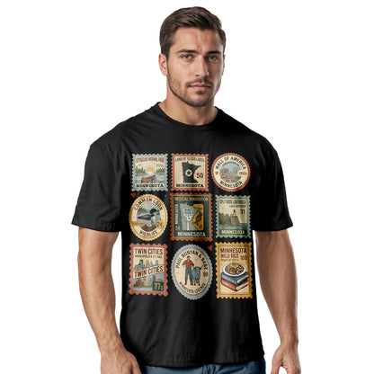 Minnesota State Stamp T-Shirt