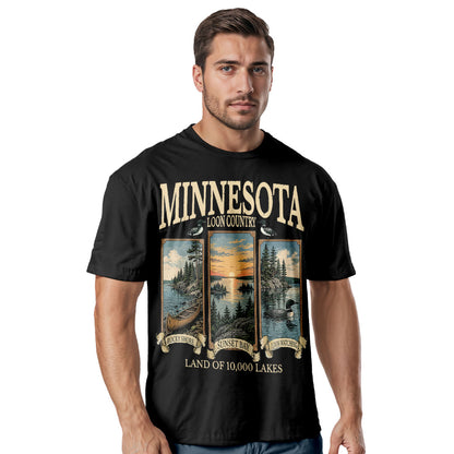 Minnesota Born and Raised T-Shirt