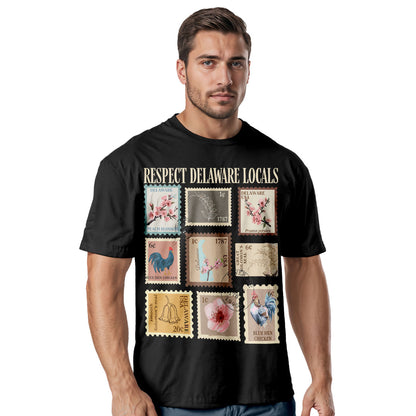 Wildlife Bird & State Flower Tee | Nature Lover Gift Shirt