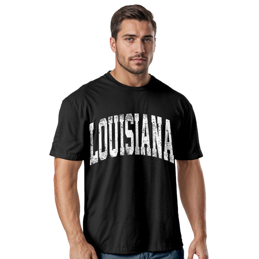 Louisiana Comfort Colors Tee | Vintage Game Day Shirt