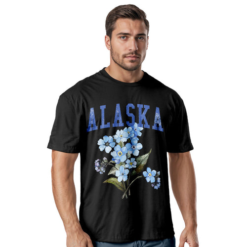Alaska State Flower Comfort Colors Tee