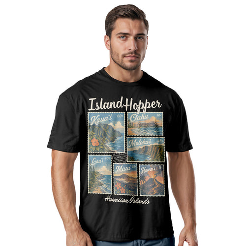 Hawaii Island Hopper Comfort Colors Tee | Tropical Travel Shirt