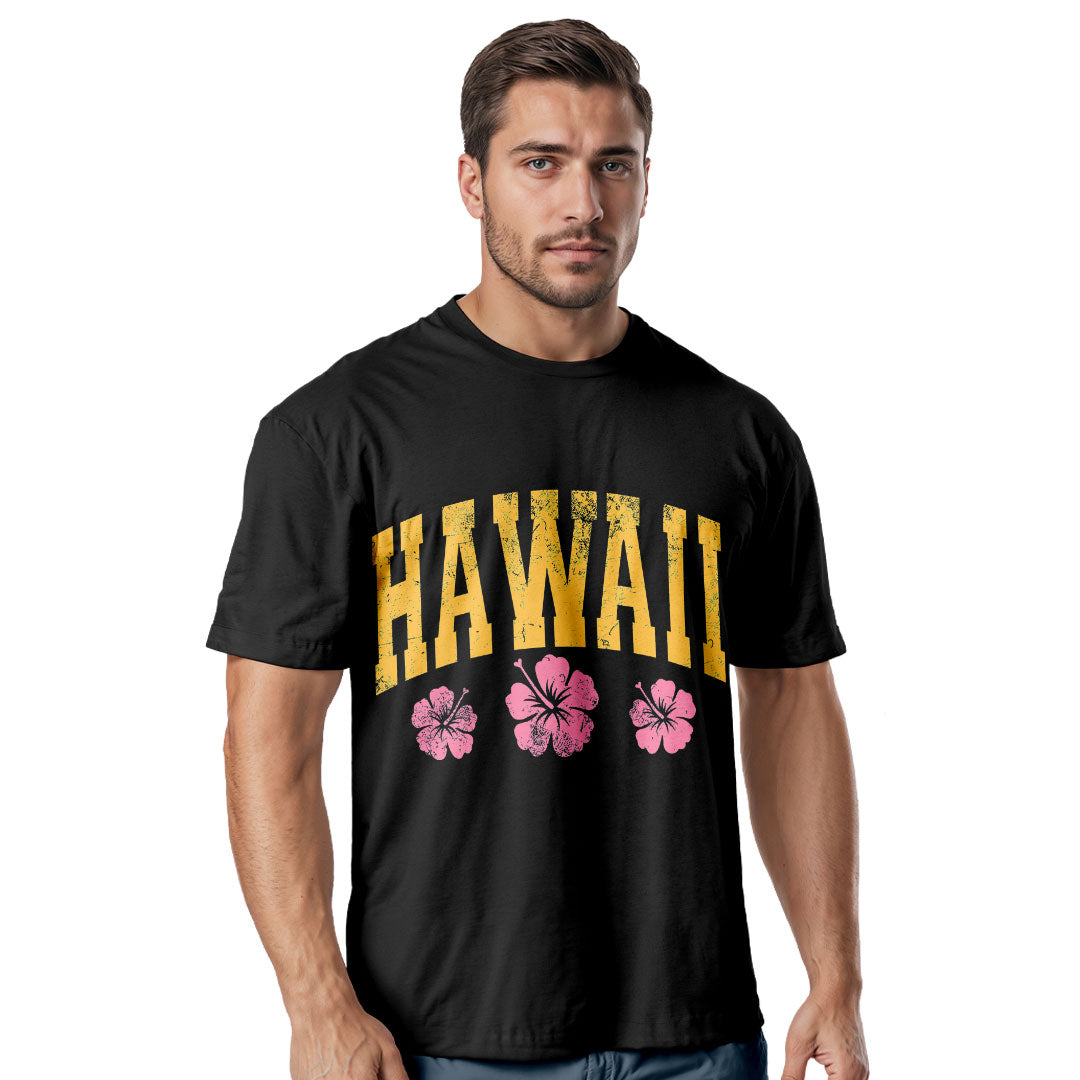 Hawaii Hibiscus Comfort Colors Aloha Summer Beach Shirt