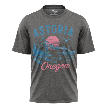 Astoria Oregon Coast Comfort Colors® T-Shirt, Retro Beach Travel Tee