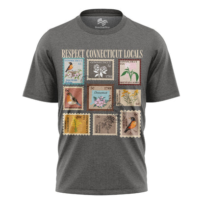 Wildlife Bird & State Flower Tee | Nature Lover Gift Shirt