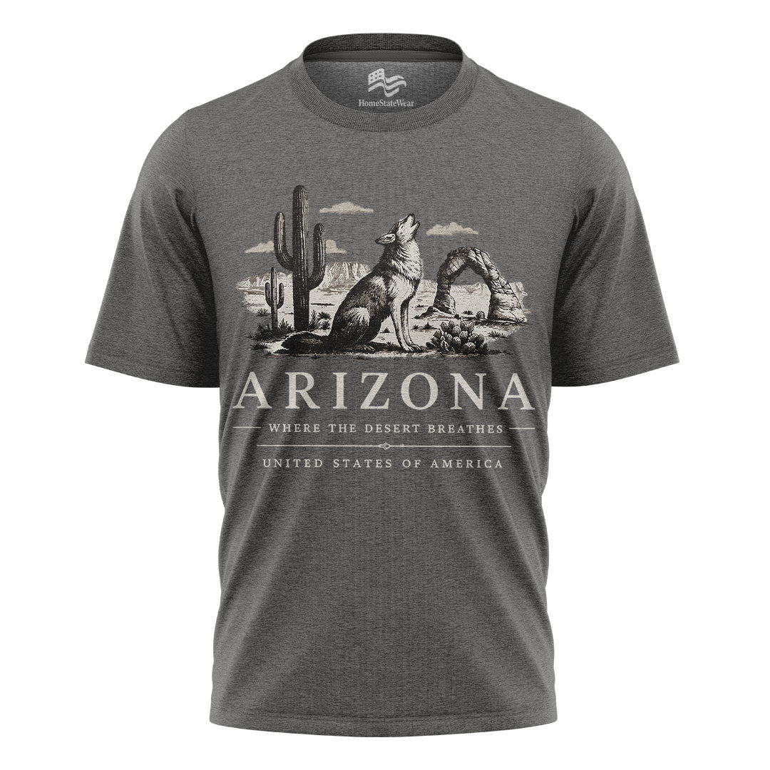 Arizona Desert Graphic Tee | Vintage Southwest Outdoor Shirt