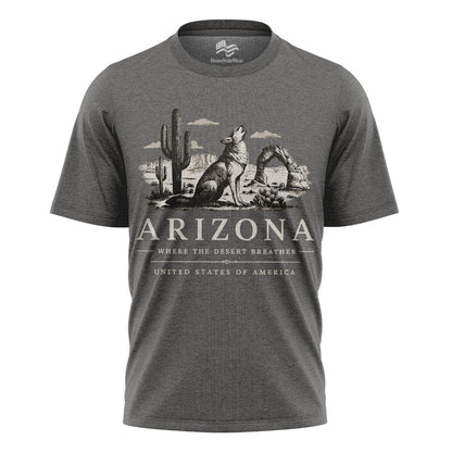 Arizona Desert Graphic Tee | Vintage Southwest Outdoor Shirt