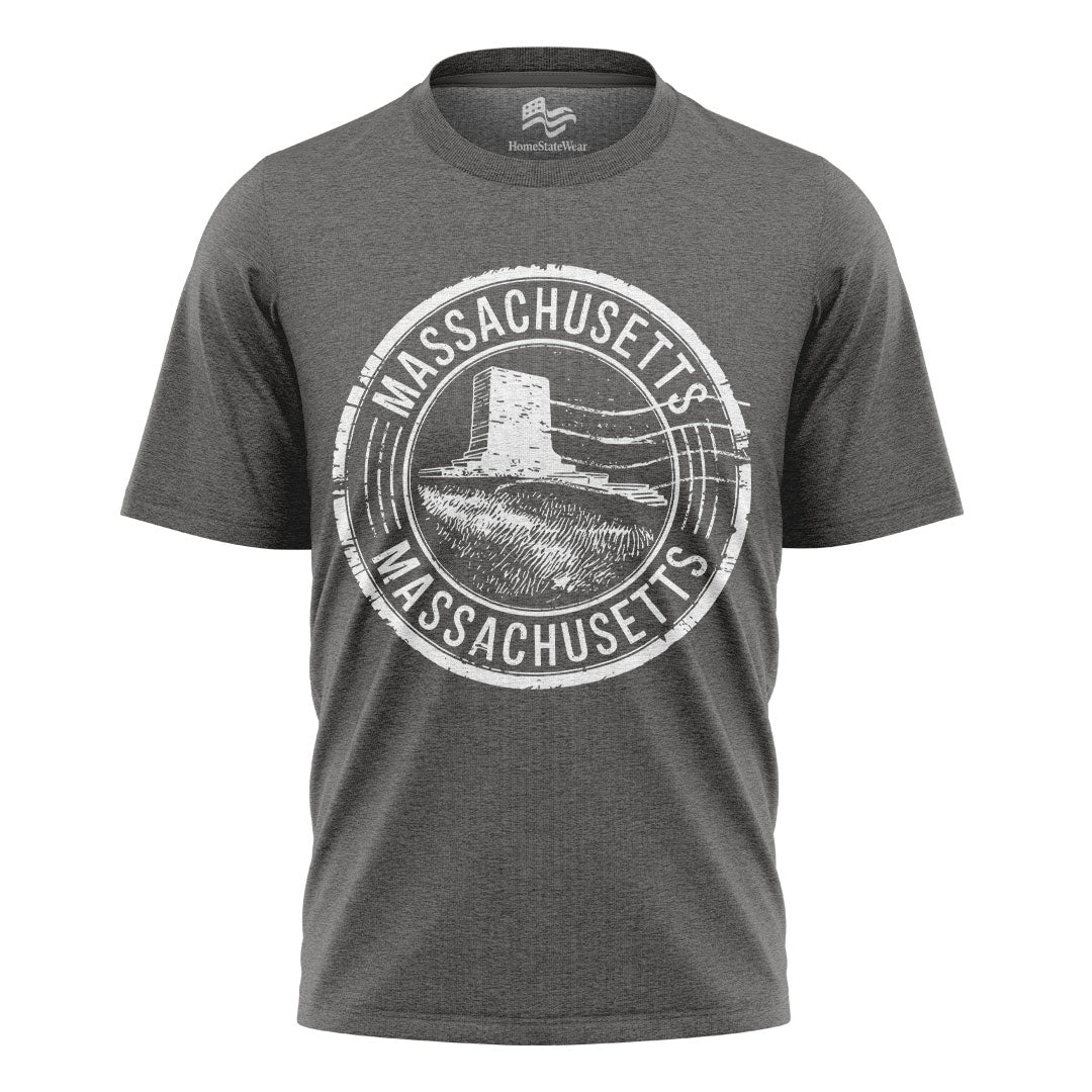 Massachusetts Gildan T-Shirt | Bay State Graphic Tee