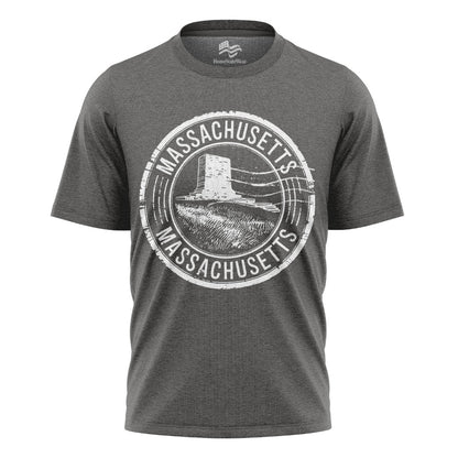 Massachusetts Gildan T-Shirt | Bay State Graphic Tee