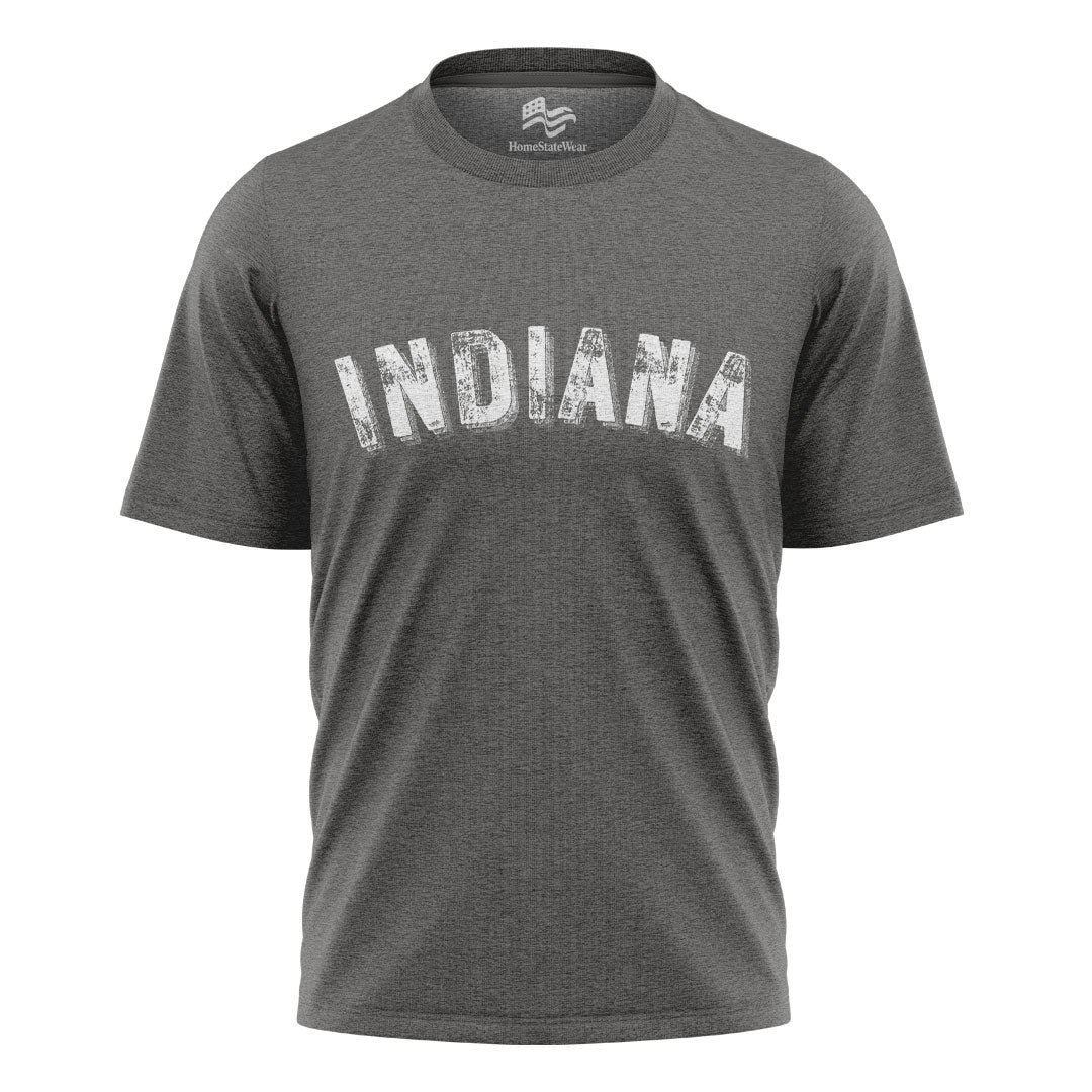 Indiana State Bella Canvas Tee | Rustic State Pride Shirt