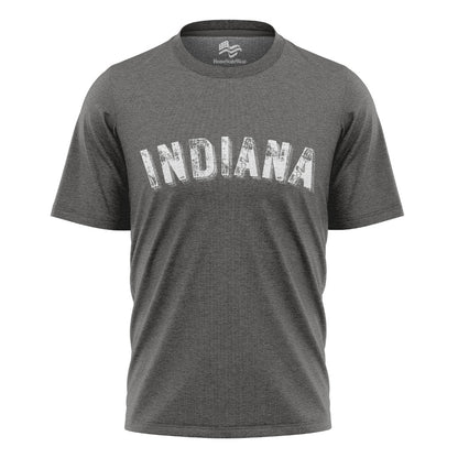 Indiana State Bella Canvas Tee | Rustic State Pride Shirt
