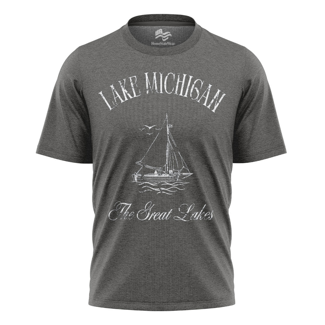 Lake Michigan Comfort Colors Tee | Great Lakes Vacation Shirt