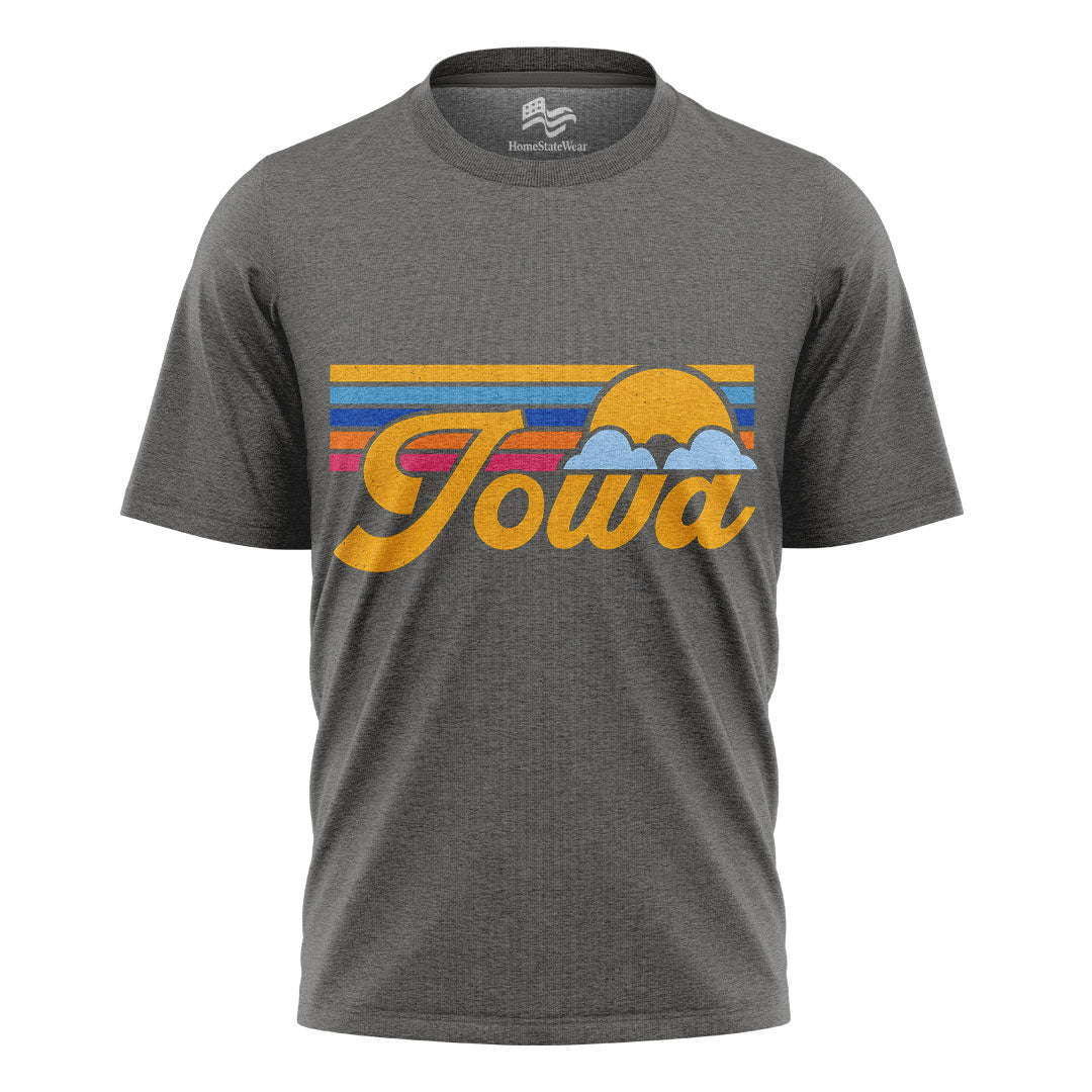 Iowa Roots Map T-Shirt | Hawkeye State Gift Tee