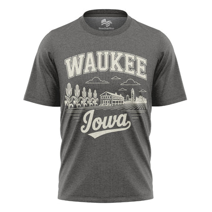 Waukee Iowa Comfort Colors Tee | Midwest Skyline Shirt