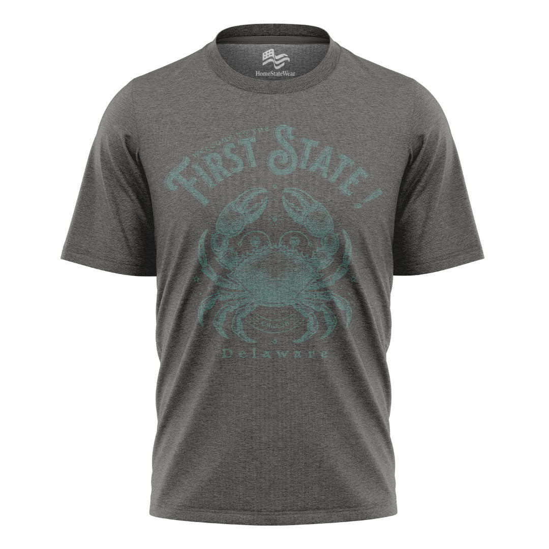 Welcome to Delaware Crab Tee | The First State Souvenir Shirt