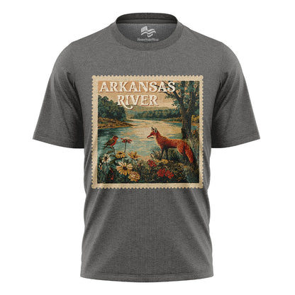 Arkansas River Fox Stamp Tee
