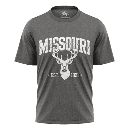 Missouri Deer Hunting T-Shirt, Vintage Wildlife Outdoor Tee