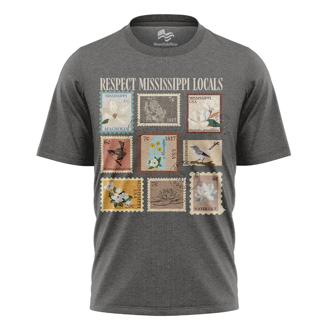 Wildlife Bird & State Flower T-Shirt, Nature Lover Graphic Tee