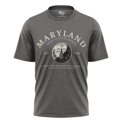 Maryland Quarter T-Shirt | Old Line State Gift Tee