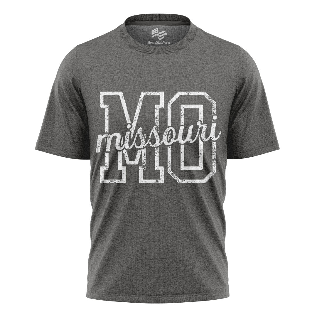 Retro Missouri T-Shirt, Comfort Colors Distressed Varsity