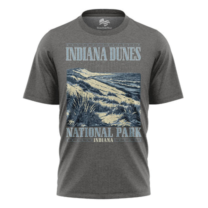 Indiana Dunes Comfort Colors Tee | Retro National Park Shirt