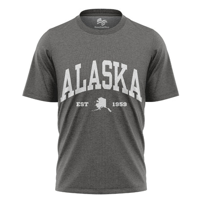 Alaska Map Comfort Colors Tee