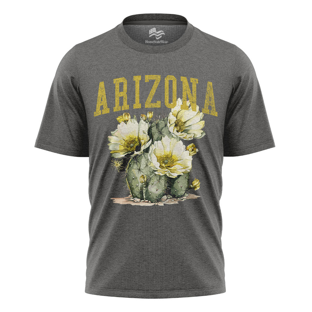 Arizona State Flower Comfort Colors Tee | Botanical Travel Gift Shirt