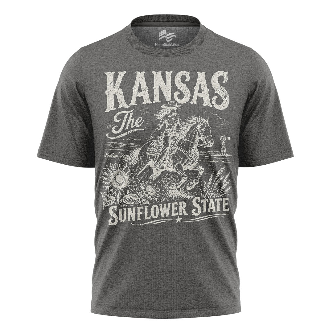 Kansas Sunflower State Comfort Colors T-Shirt