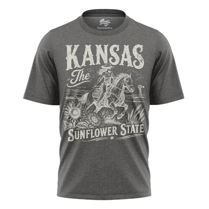 Kansas Sunflower State Comfort Colors T-Shirt