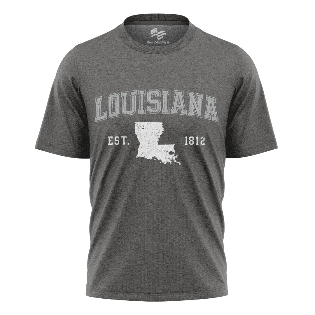 Louisiana Campus Style Tee | Southern State Pride Shirt