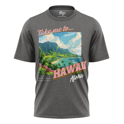 Hawaii Aloha State Comfort Colors Retro Summer Beach Shirt