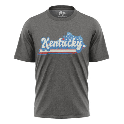 Kentucky Retro State Pride Tee | Bluegrass State Shirt